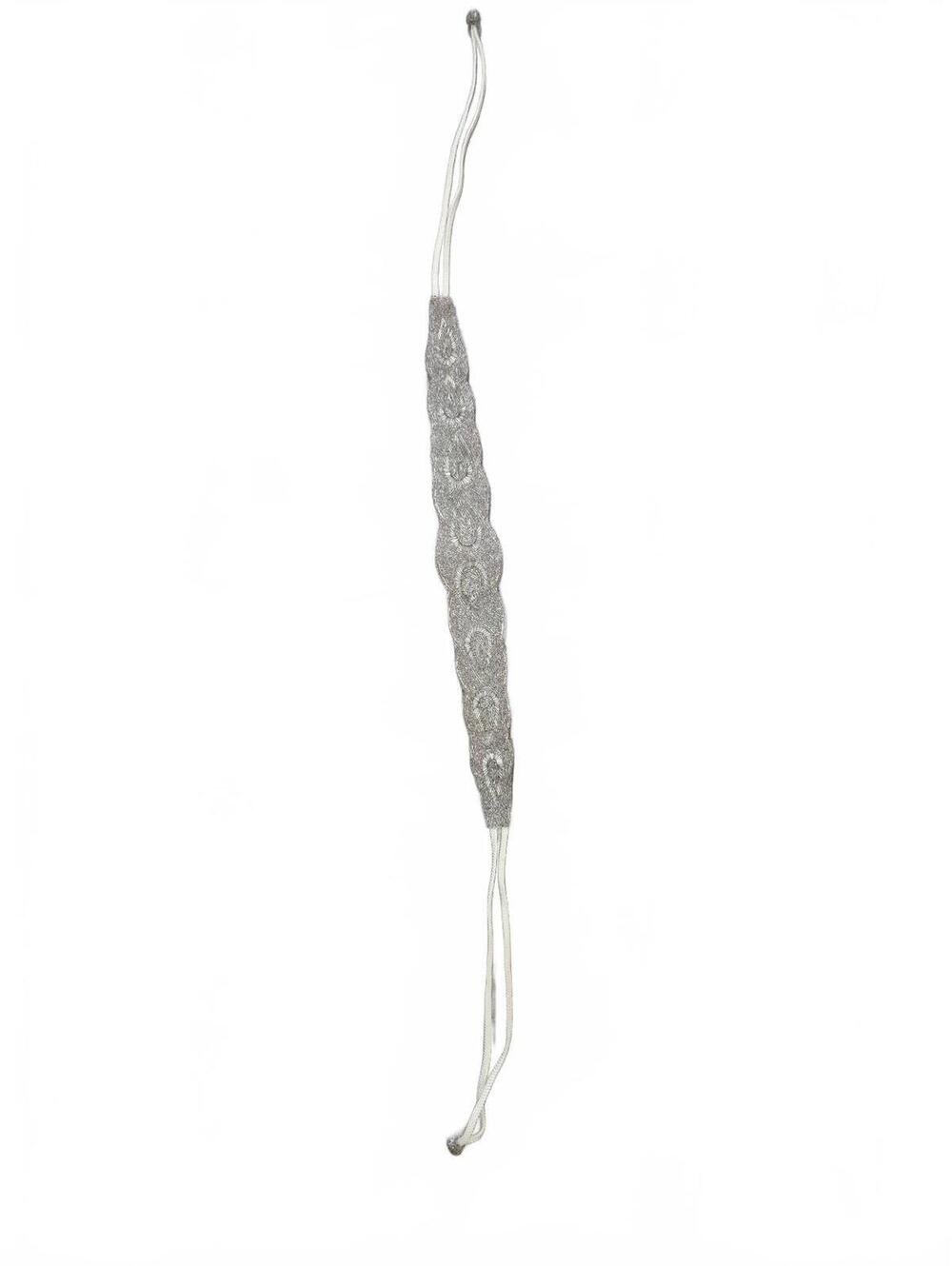 Codello Silver Beaded Adjustable Band